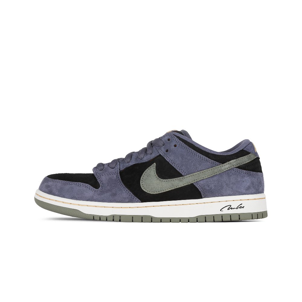 Nike Dunk SB Moonlit Abrasion Resistant Low Top Skateboard Shoes Unisex Blue Green