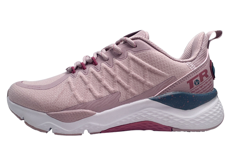 361° Slip Resistant, Abrasion Resistant Cushioning Low Top Training Shoes Women's Pink Green