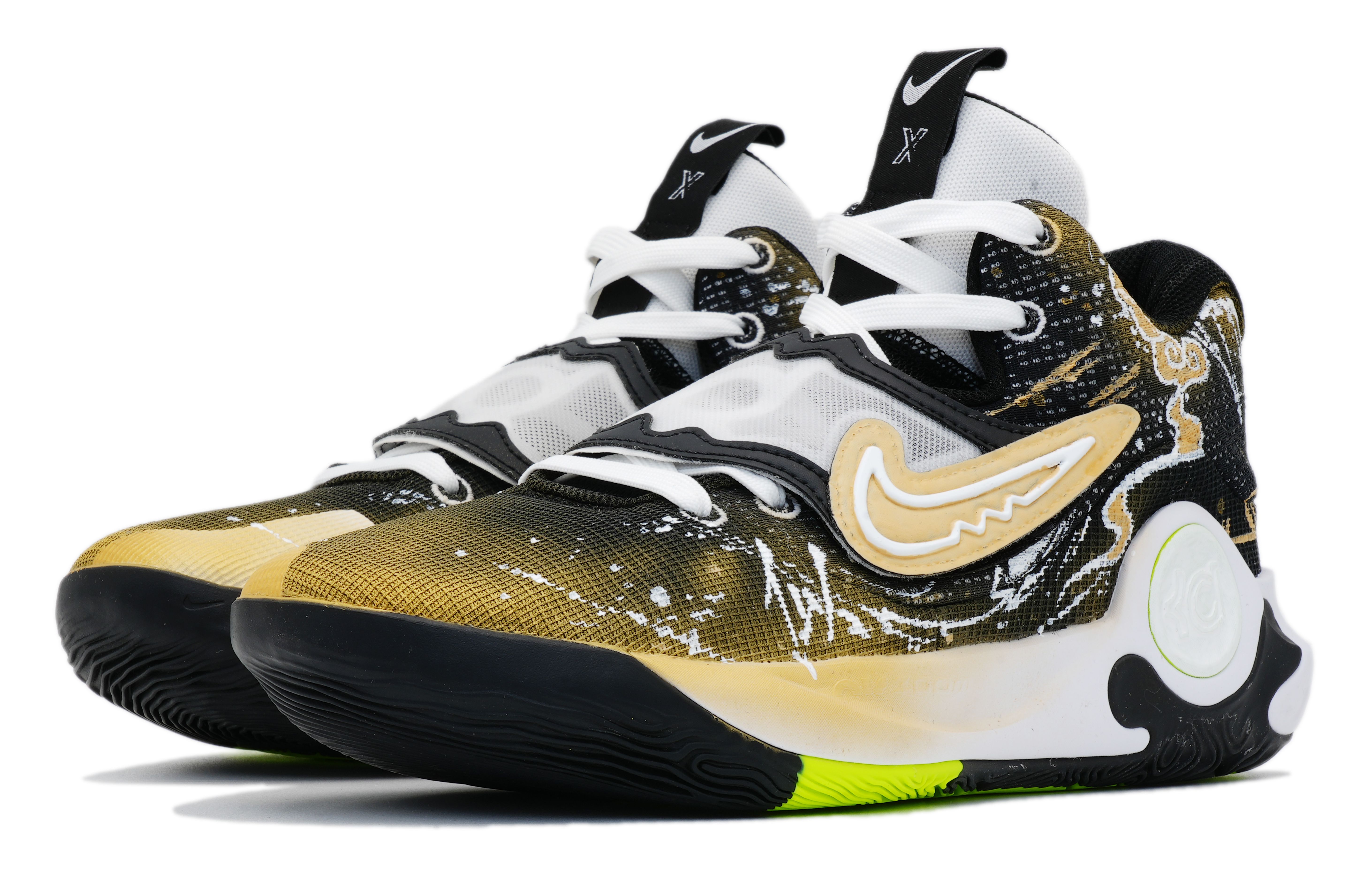 Nike KD Trey 5 X Cushioned Slip-Resistant Abrasion-Resistant Mid-Top Basketball Shoes Men's Black купить в интернет-магазине Yoocart с быстрой доставкой по России.