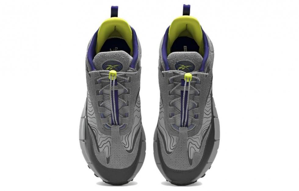 Reebok Zig Kinetica 2.5 Edge 'Grey Lime' купить в интернет-магазине Yoocart с быстрой доставкой по России.