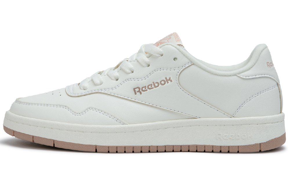 Reebok COURT 1000 Low Top Skateboard Shoes Unisex White Pink