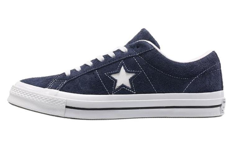 One Star Converse Ox Premium Suede 'Dark Blue'