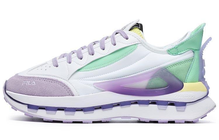 FILA Km Shoes 'White Purple Aqua' Women's