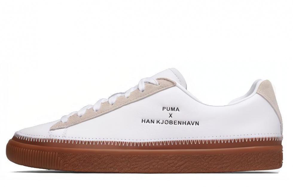 PUMA X Han Kjobenhavn Clyde Stitched 'White Gum'