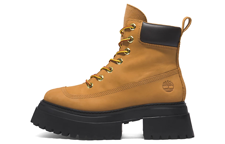 Timberland Sky 6 Inch Lace Up Boots 'Wheat Nubuck' Women's