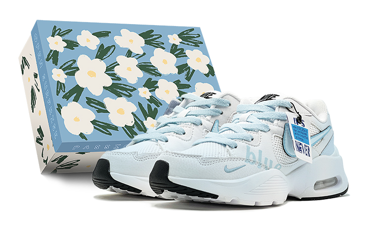 Nike Air Max Fusion Blue Mood Shock Absorbers Low Top Casual Shoes Women's Blue