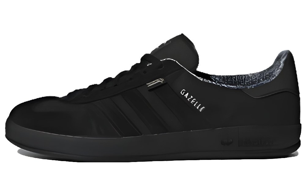 Adidas Originals GAZELLE INDOOR Low Top Skateboard Shoes Men's Black
