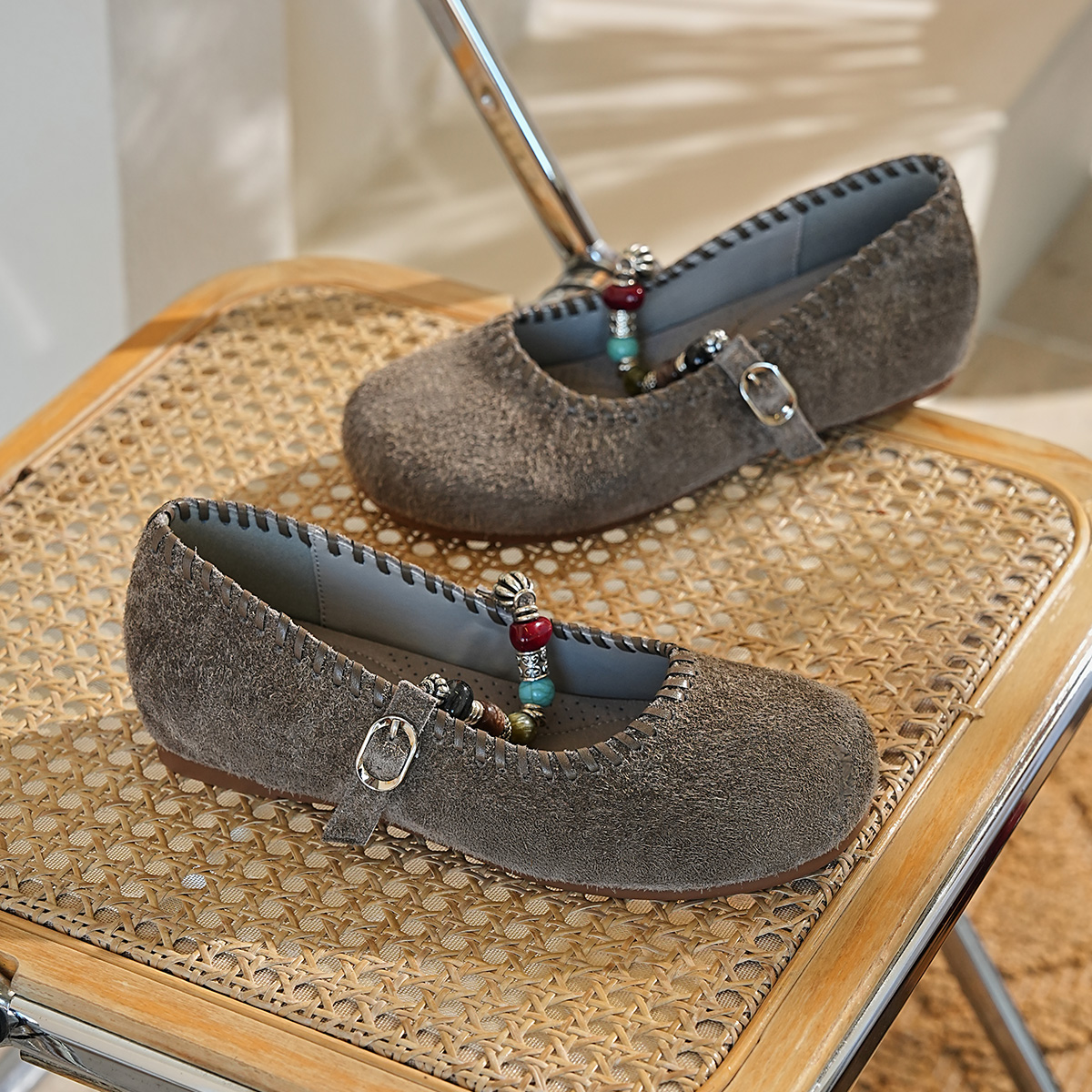 EBLAN Flat Mary Jane Shoes Women's купить в интернет-магазине Yoocart с быстрой доставкой по России.