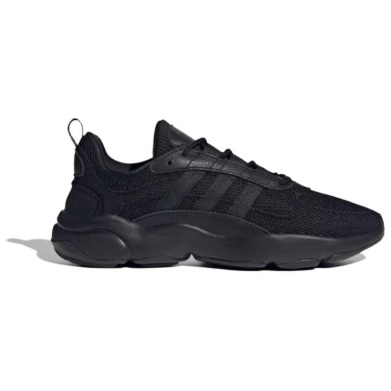 Adidas Originals Haiwee Anti Slip Wear Resistant Low Top Casual Shoes Unisex Black