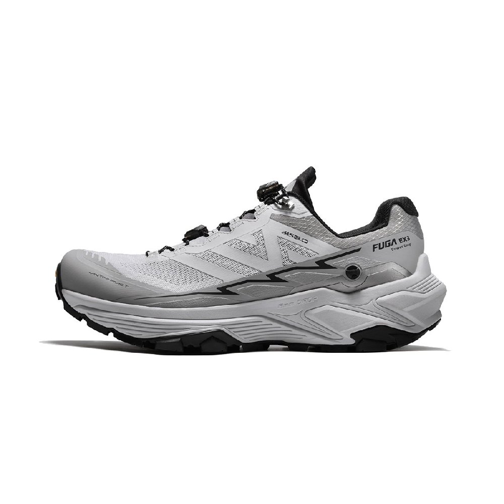 KAILAS FUGA EX3 Running Shoes Men's Low Top Light Silver Gray