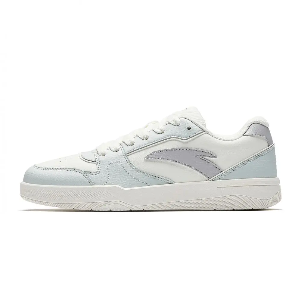 Anta Wear resistant And Lightweight Low top Skateboard Shoes Women's White Gray