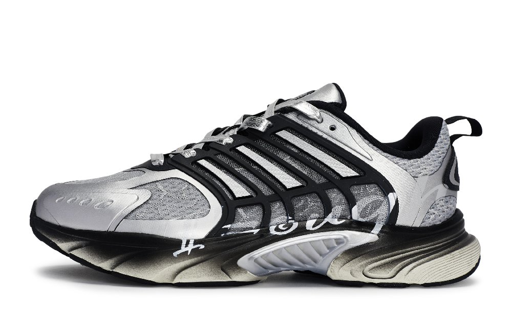 Adidas Climacool Ventania Abrasion Resistant Low Top Running Shoes Unisex Black Gray Silver