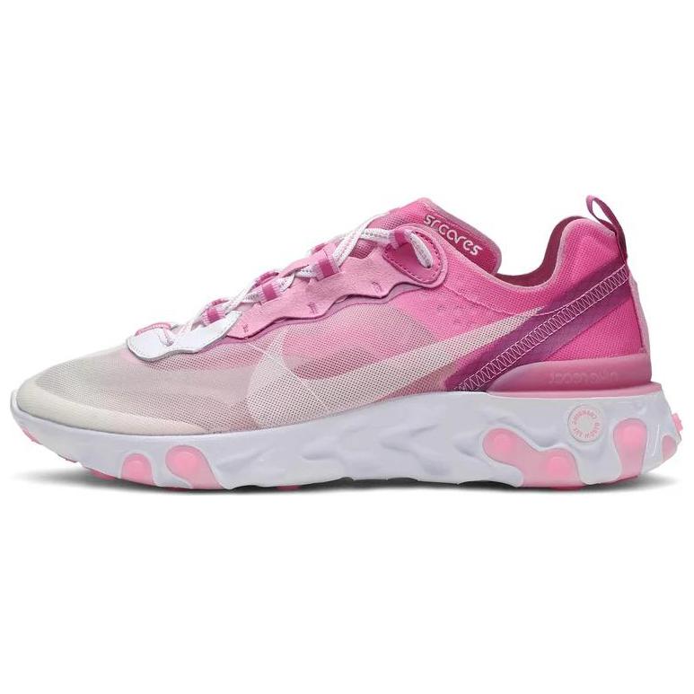 Nike React Element 87 Sneakerroom Breast Cancer Awareness White