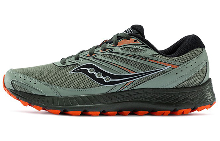 Saucony Cohesion 13 TR Low-Top Running Shoes Men's Yellow Green