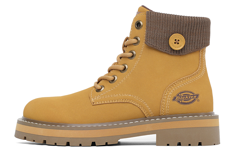 Dickies Short Mid-Calf Martin Boot Women's Earth Yellow