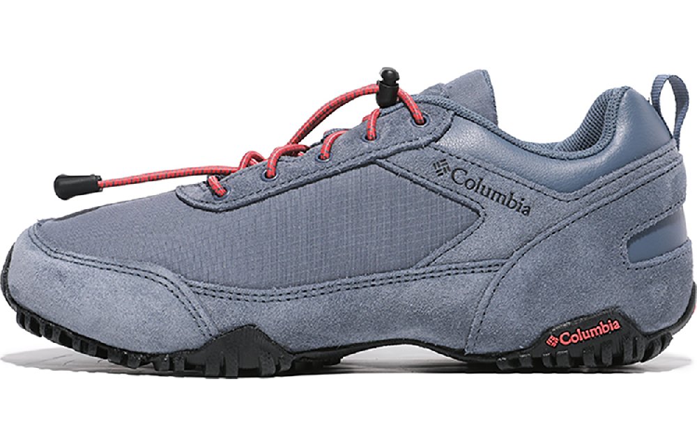 Columbia Cushioning Anti-Slip And Wear-Resistant Low-Top Hiking Trekking Shoes Women's Blue