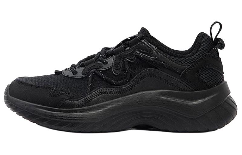 361° Cushioning Wear-Resistant Low-Top Sprint Running Shoes Women's Black