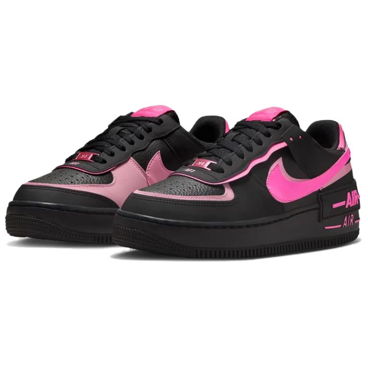 Nike AF1 Shadow Skateboard Shoes Women's Black Pink