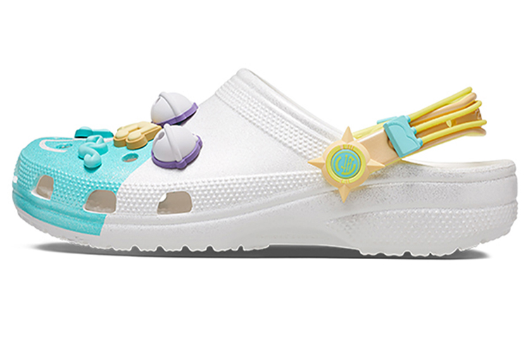 HONOR OF KINGS x Crocs Classic Clog Collaboration Heavenly Strings Clogs Unisex Silver Cai Wenji Collector's Edition