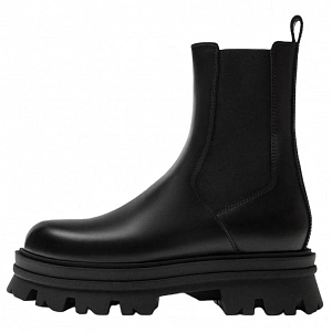 ZARA Crew Chelsea Boots Men's Black