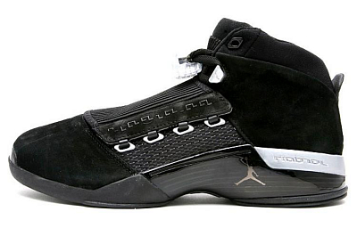 JORDAN 17 Retro Black Silver Cdp 2008