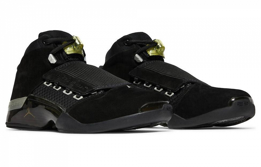 JORDAN 17 Retro Black Silver Cdp 2008