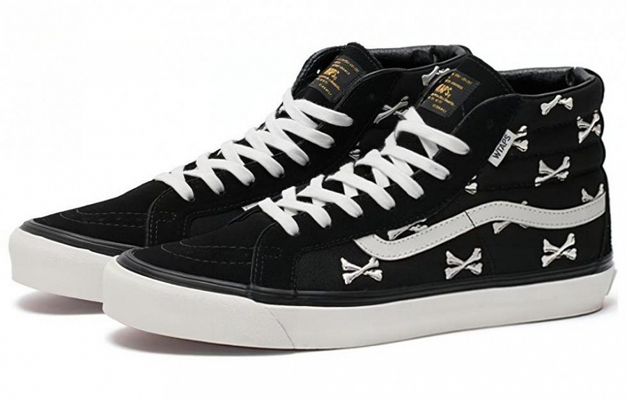 Vans Sk8 Hi Wtaps Black Crossbones купить в интернет-магазине Yoocart с быстрой доставкой по России.