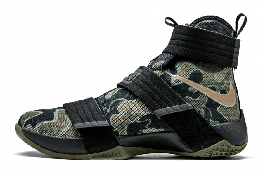 NIKE Zoom Soldier 10 Баскетбольные кроссовки Высокие Мужские