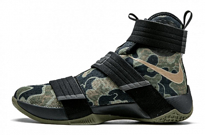 NIKE Zoom Soldier 10 Баскетбольные кроссовки Высокие Мужские