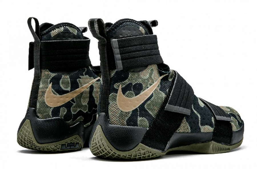 NIKE Zoom Soldier 10 Баскетбольные кроссовки Высокие Мужские