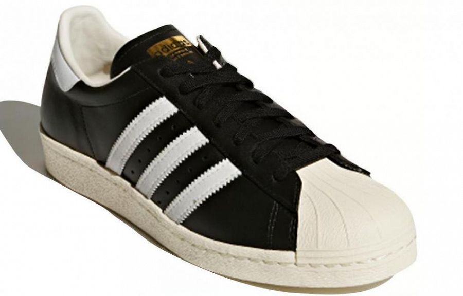 Adidas Superstar 80s Black Chalk White купить в интернет-магазине Yoocart с быстрой доставкой по России.