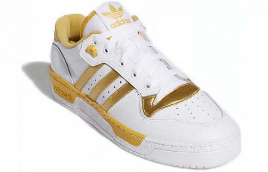 Adidas Originals Rivalry Low Premium 'White Yellow'