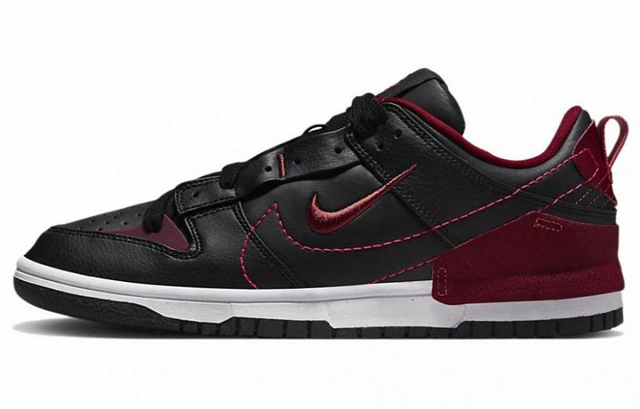 Nike Dunk Low Disrupt 2 Black Dark Beetroot Women's купить в интернет-магазине Yoocart с быстрой доставкой по России.