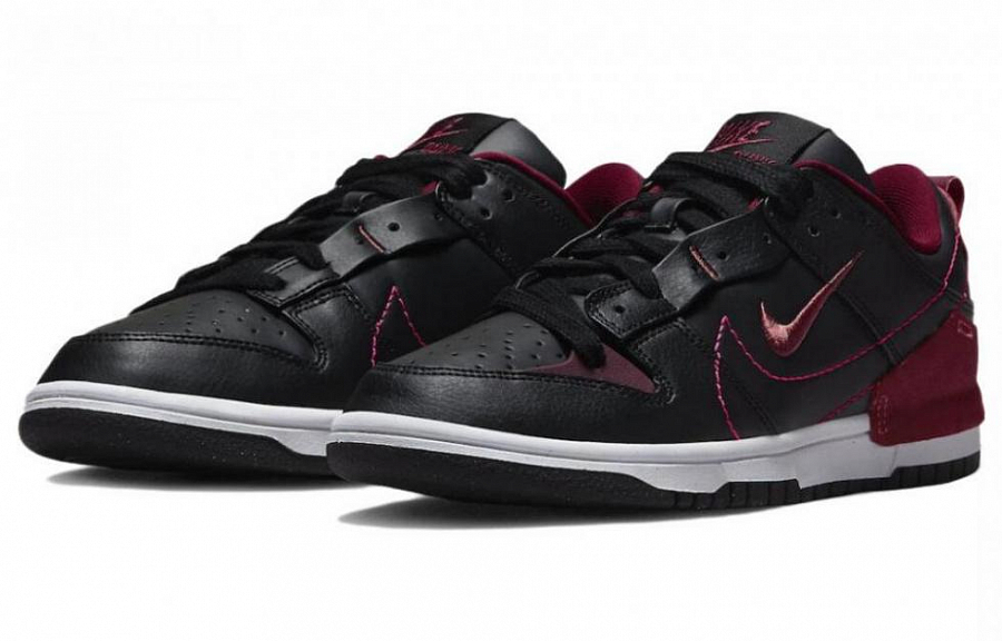 Nike Dunk Low Disrupt 2 Black Dark Beetroot Women's купить в интернет-магазине Yoocart с быстрой доставкой по России.
