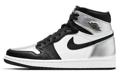 Jordan 1 Retro High Silver Toe Women's