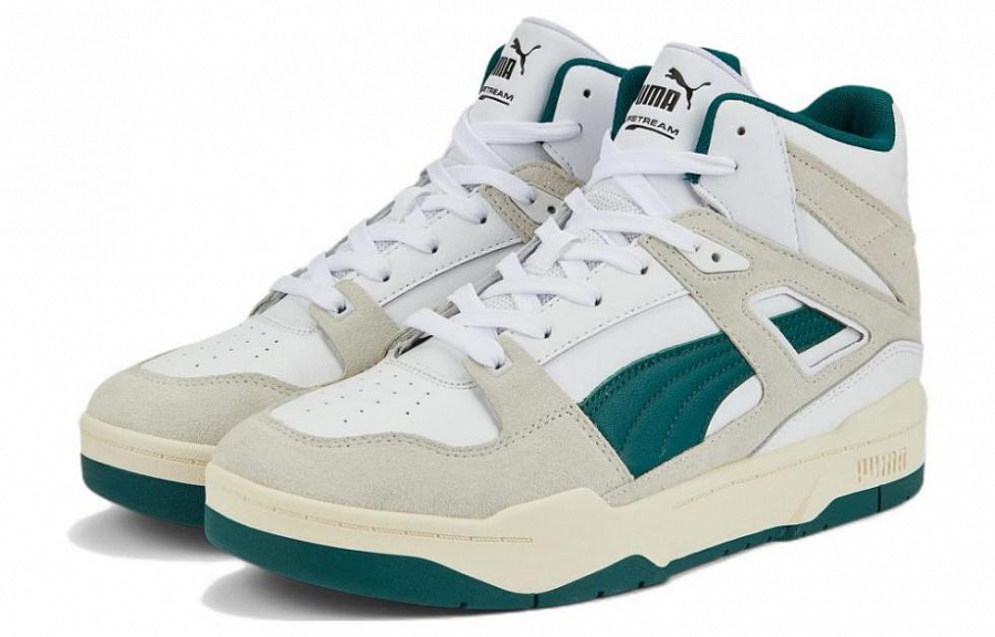 PUMA Slipstream Mid Heritage White Green купить в интернет-магазине Yoocart с быстрой доставкой по России.