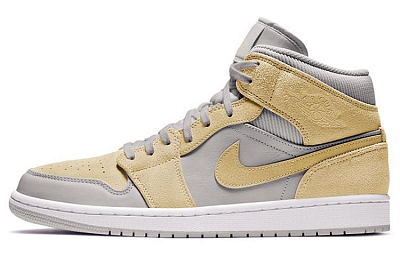 JORDAN 1 Mid Mixed Textures Yellow