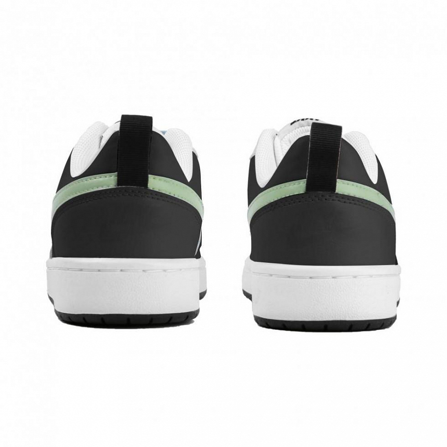 Nike Court Borough Low Top Skateboard Shoes GS Black Green купить в интернет-магазине Yoocart с быстрой доставкой по России.