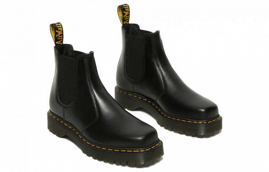 Dr. Martens 2976 Bex Squared Toe Leather Chelsea Boots 'Black' купить в интернет-магазине Yoocart с быстрой доставкой по России.
