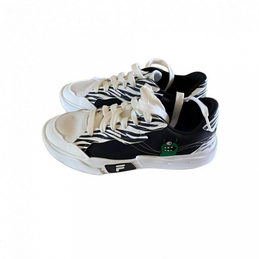 FILA FUSION Pop 2 Fob Shoes 'Black White'