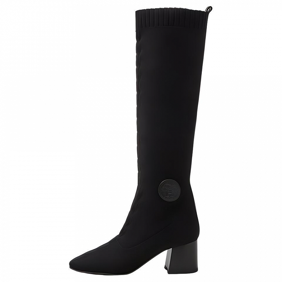 HERMES Knee-high Boots Women's Black купить в интернет-магазине Yoocart с быстрой доставкой по России.