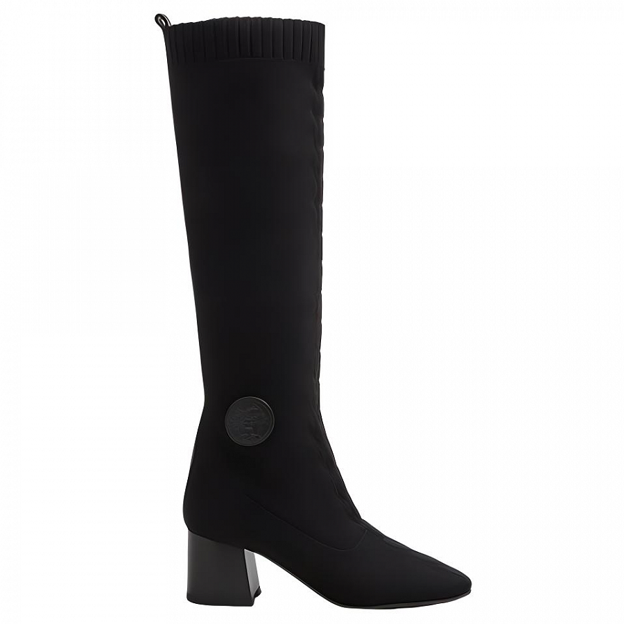 HERMES Knee-high Boots Women's Black купить в интернет-магазине Yoocart с быстрой доставкой по России.