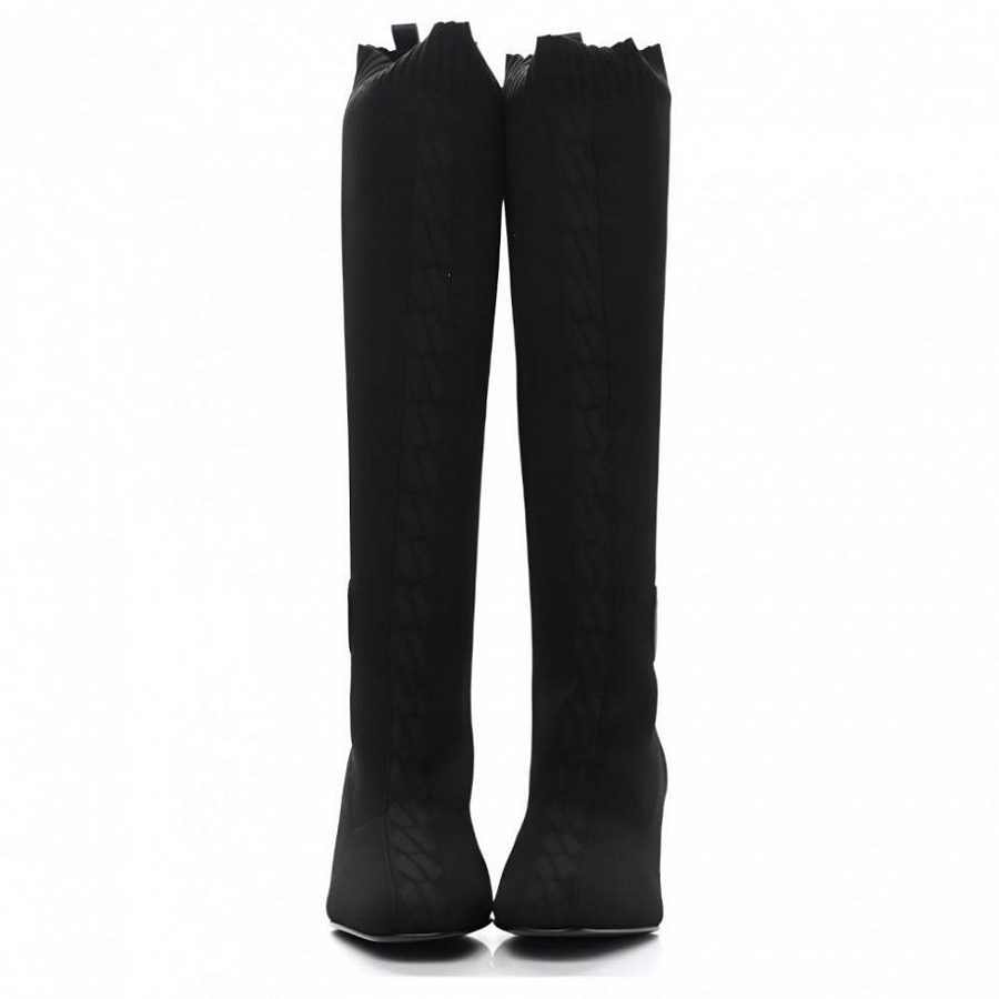 HERMES Knee-high Boots Women's Black купить в интернет-магазине Yoocart с быстрой доставкой по России.