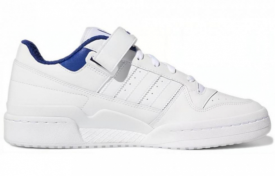 Adidas Forum Low White Victory Blue купить в интернет-магазине Yoocart с быстрой доставкой по России.