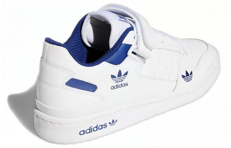 Adidas Forum Low White Victory Blue купить в интернет-магазине Yoocart с быстрой доставкой по России.
