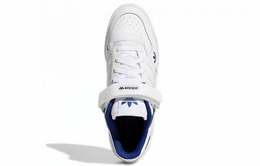 Adidas Forum Low White Victory Blue купить в интернет-магазине Yoocart с быстрой доставкой по России.