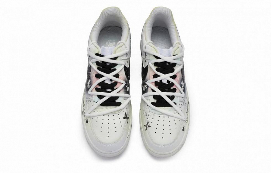 Nike Air Force 1 Low Top Skateboard Shoes Men's White Black Pink купить в интернет-магазине Yoocart с быстрой доставкой по России.