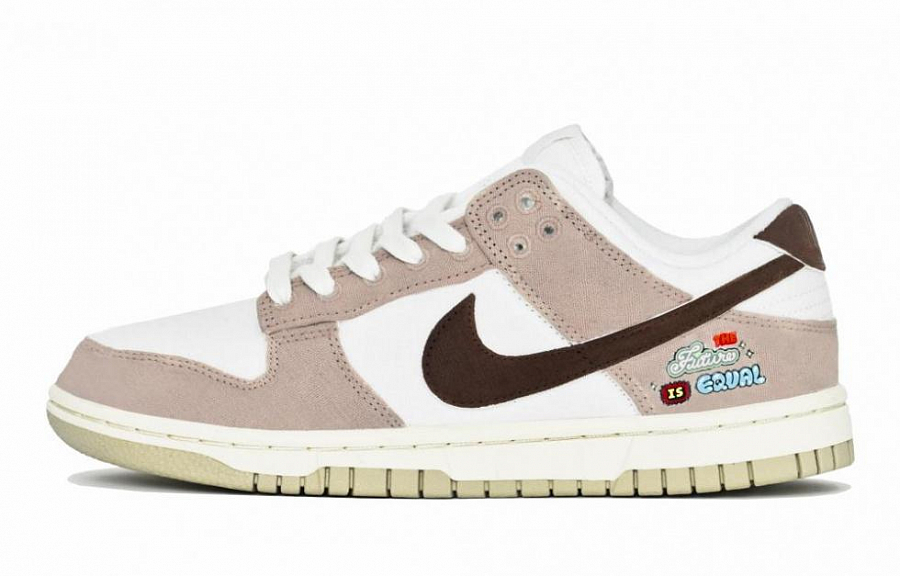 Nike Dunk Low ABLOODING Summer Romance Collection Anti-Slip Wear-Resistant Low-Top Skateboard Shoes Women's Brown купить в интернет-магазине Yoocart с быстрой доставкой по России.