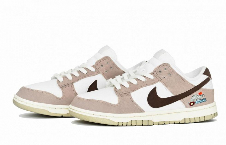 Nike Dunk Low ABLOODING Summer Romance Collection Anti-Slip Wear-Resistant Low-Top Skateboard Shoes Women's Brown купить в интернет-магазине Yoocart с быстрой доставкой по России.