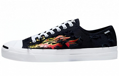 Jack Purcell Converse Pro Low 'Black Flame'